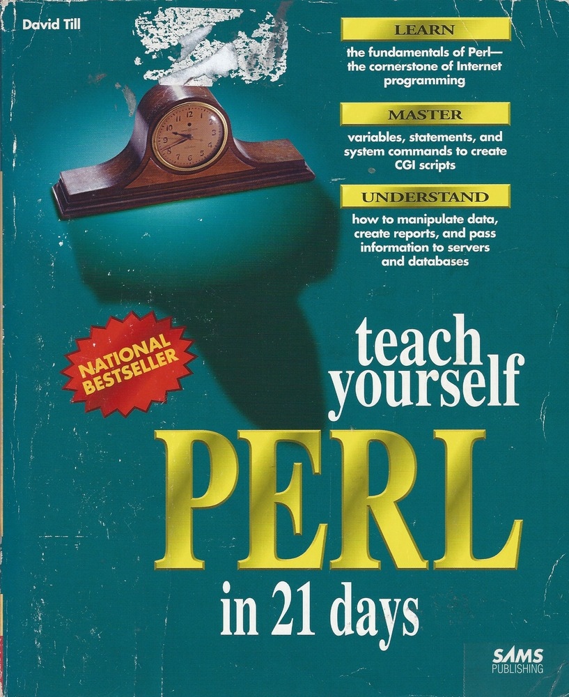 Teach Yourself Perl in 21 Days