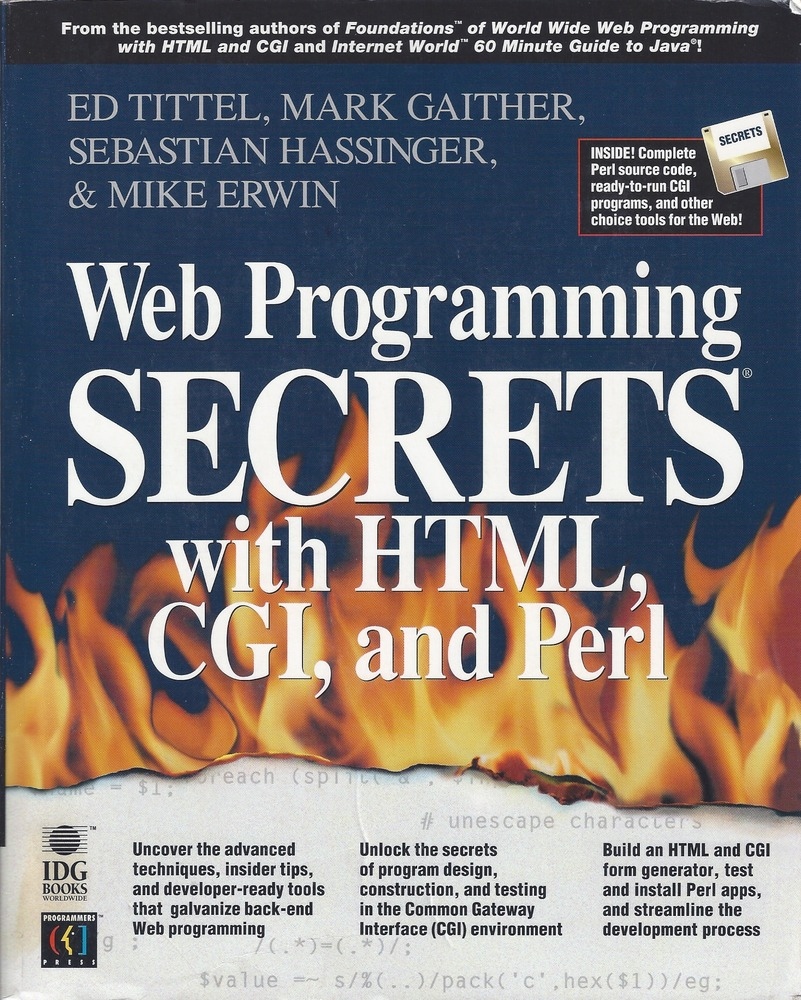 Web Programming Secrets with HTML, CGI, and Perl
