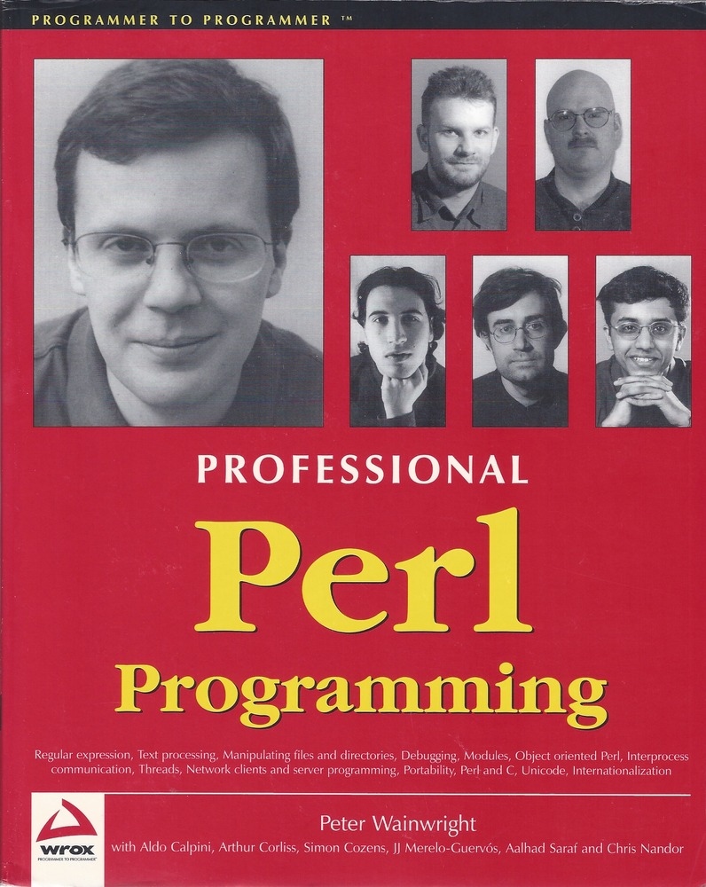 Professional Perl Programming