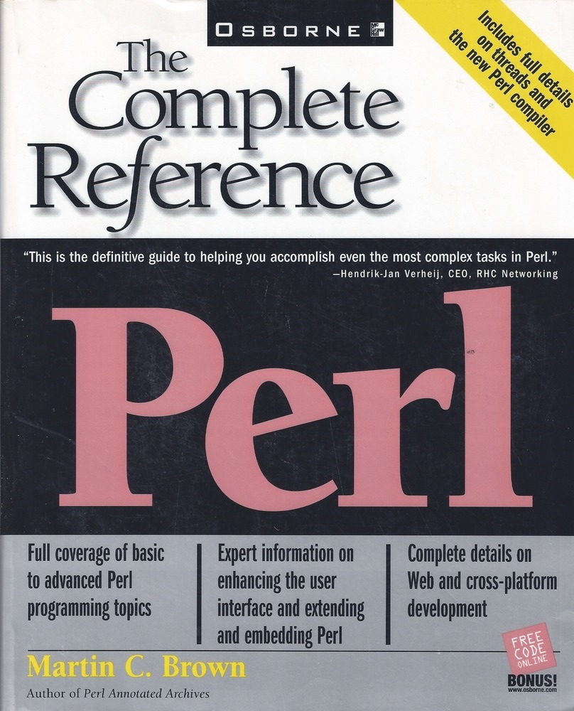 Perl: The Complete Reference